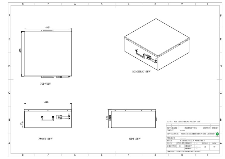 Battery Pack Assembly - 1 - 17-05-23 | PDF