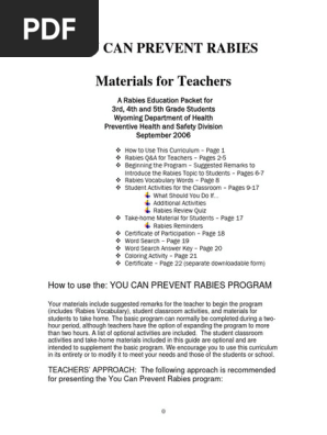 22-5382 Rabies.curriculum.for .Schools