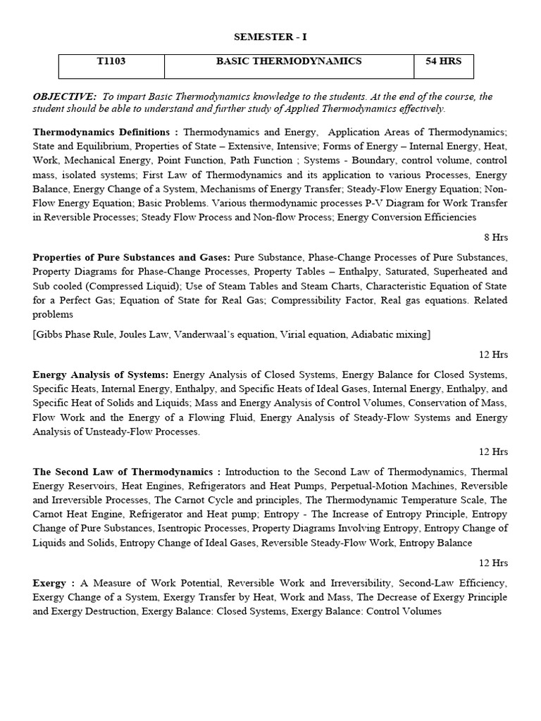 3 Basic Thermodynamics Pdf Heat Thermodynamics