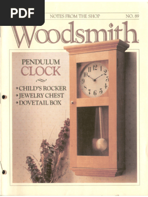 Woodsmith #089 (Oct 1993) Pendulum Clock