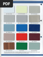 ATAS Color Chart | PDF | Industrial Processes | Materials