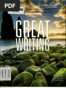 Great Writing 3 From Great Paragraphs To Great Essays 5th Edition