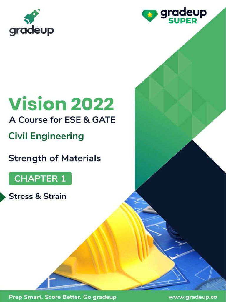 Chapter 1 Stress Strain 1 34 | PDF | Deformation (Engineering ...