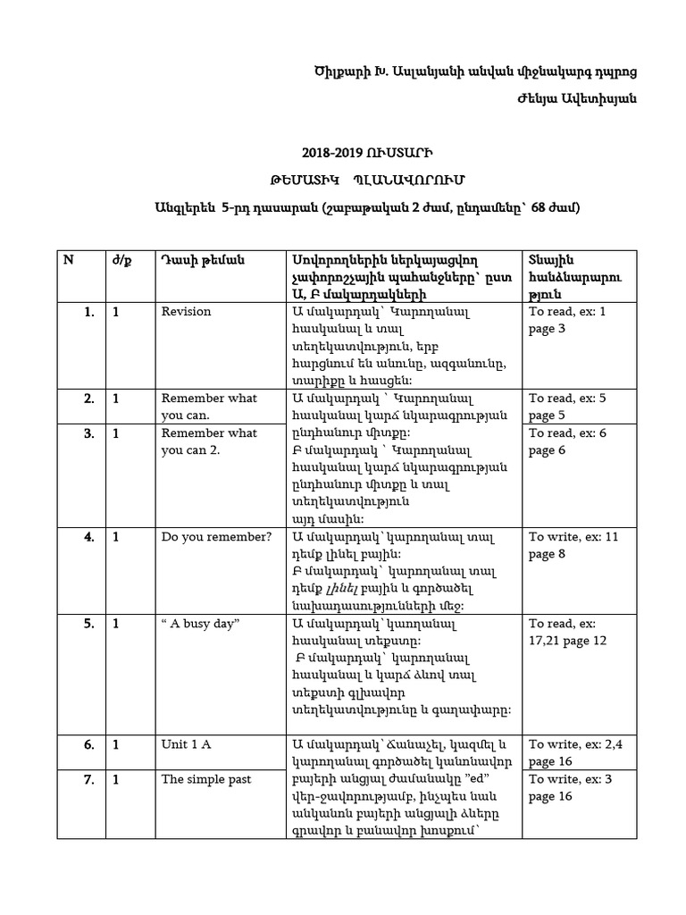 Angl 5 | PDF