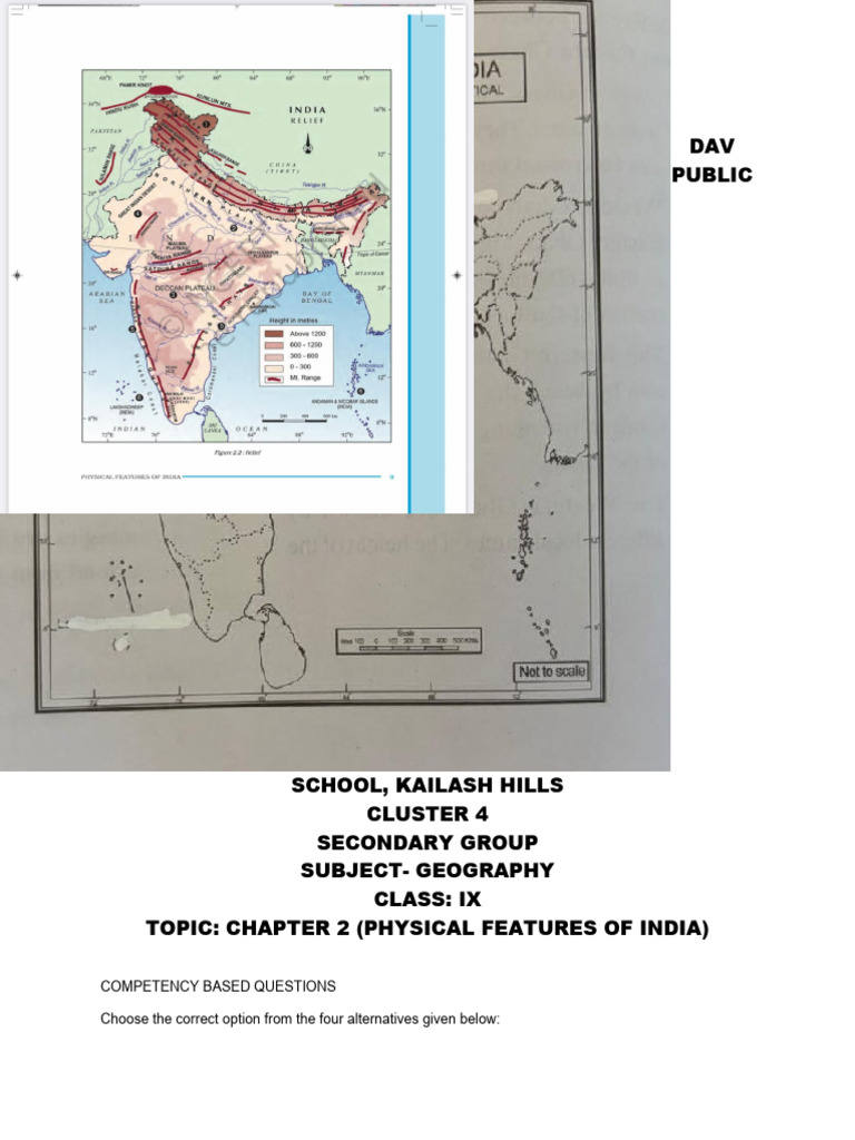 CBP Physical Features of India 2 | PDF | Himalayas | Physical Geography
