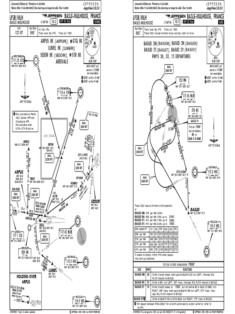 LFSB Departure Procedures and Charts | PDF | Navigation | Wireless