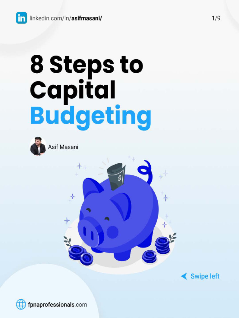 8 Steps of Capital Budgeting 1717814839 | PDF