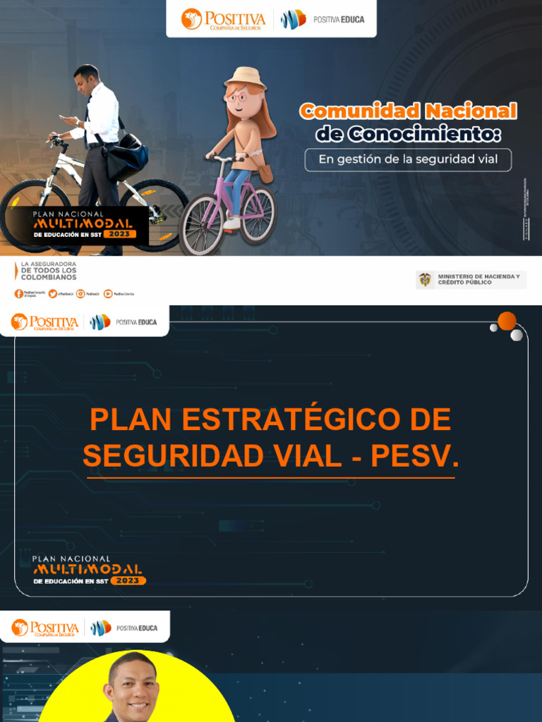 Presentacion Seminario Plan Estrategico de Seguridad Vial Pesv | PDF ...