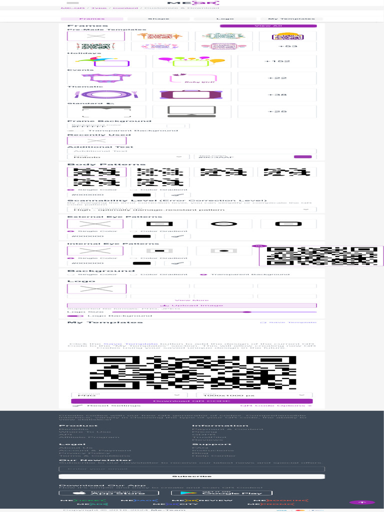 Types of QR Codes Choose Different Types of QR | PDF | Qr Code ...
