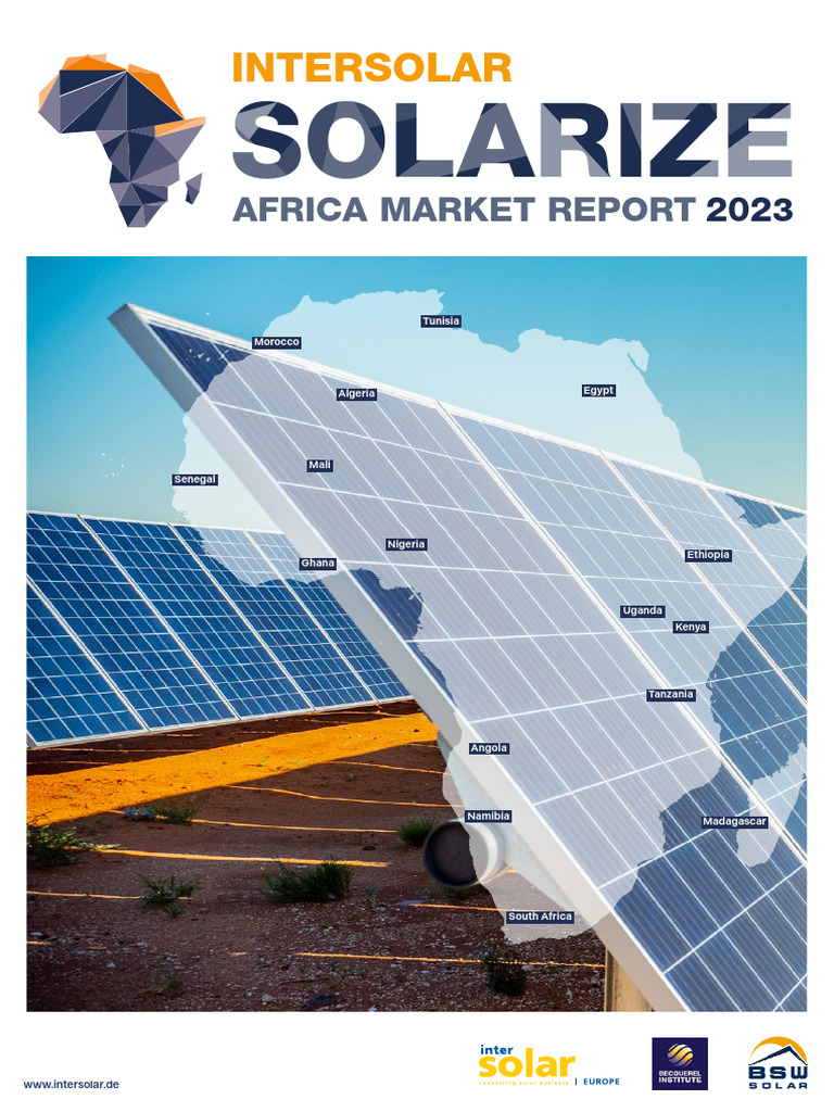 Intersolar Solarize Africa Report 2023 | PDF | Photovoltaics ...