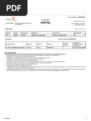 AIRLINE TICKET STV-SHJ 15TH MAY HAJOORI HATIM MR (1)