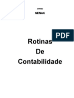 Curso Senac - Rotinas Contábeis - 13-06-08