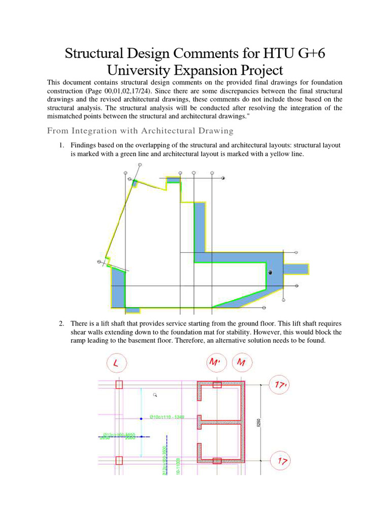 Structural Design Review for HTU Expansion | PDF | Beam (Structure ...