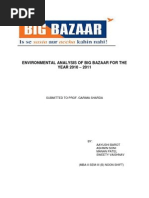 Environmental Analysis of Big Bazaar For The Year 2010