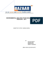 Environmental Analysis of Big Bazaar For The Year 2010