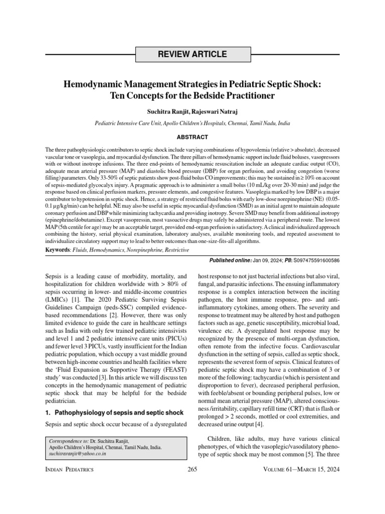 Hemo | PDF | Blood Pressure | Shock (Circulatory)