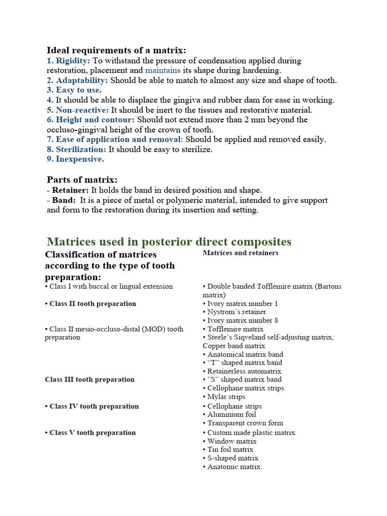 Matrix Tools and Technuiques | PDF | Matrix (Mathematics) | Materials