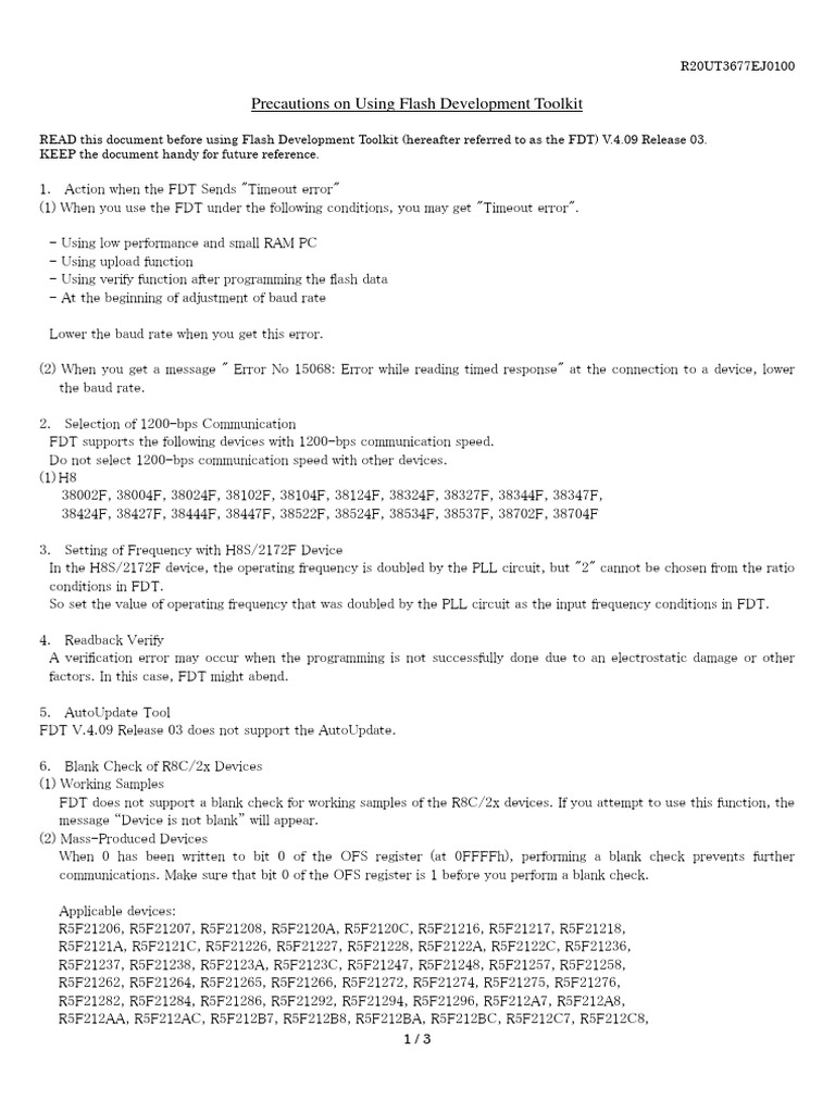 Renesas Help | PDF | Booting | Device Driver