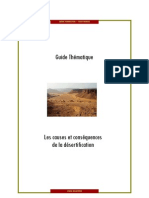 Les causes et les conséquences de la désertification