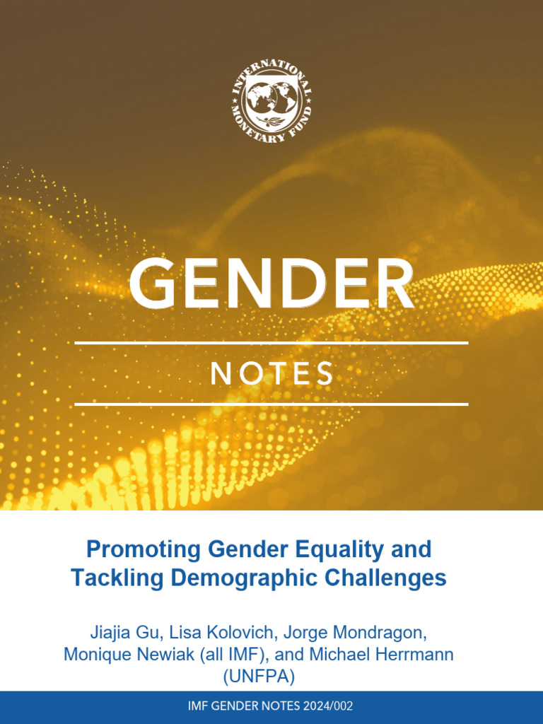 Gender Equality and Demographic Solutions | PDF | Economic Growth ...