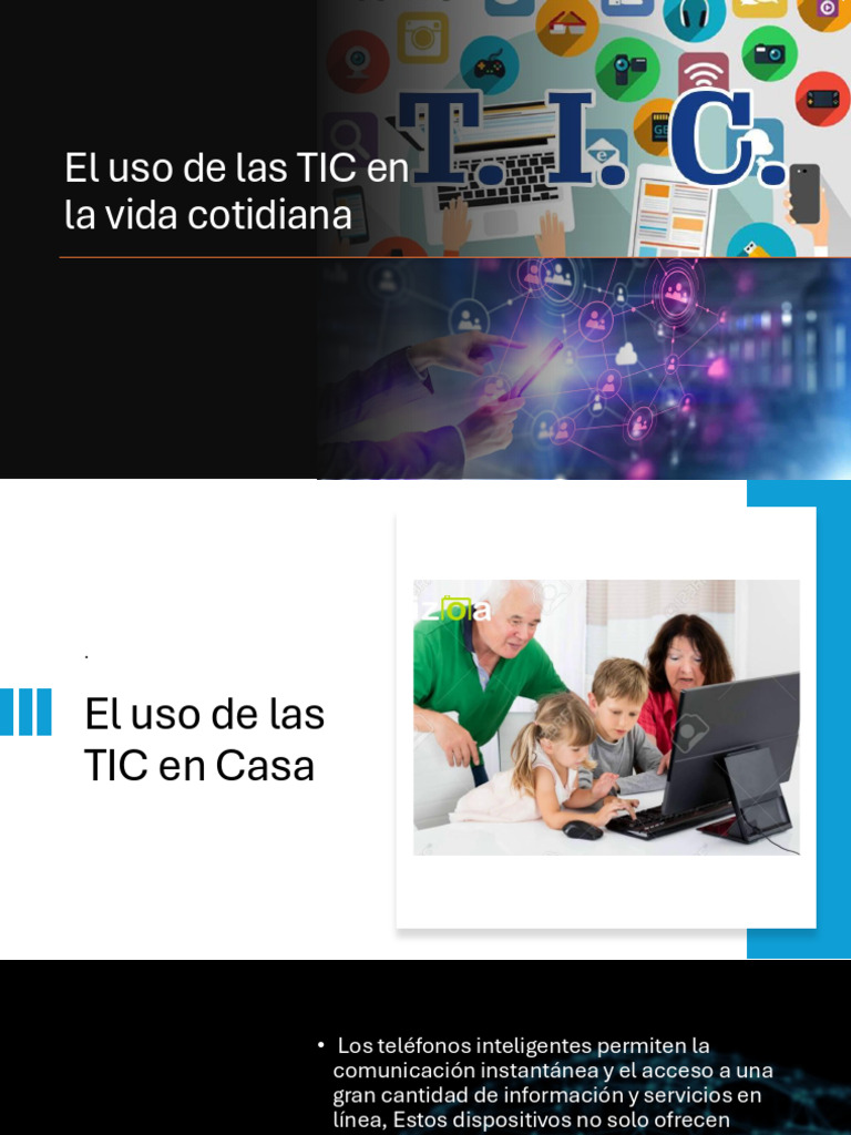 El Uso de Las TIC en La Vida Cotidiana | Descargar gratis PDF ...
