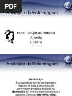 anotação HIAE