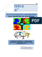 Texto de Comunicación y Lenguaje. Conrado García.