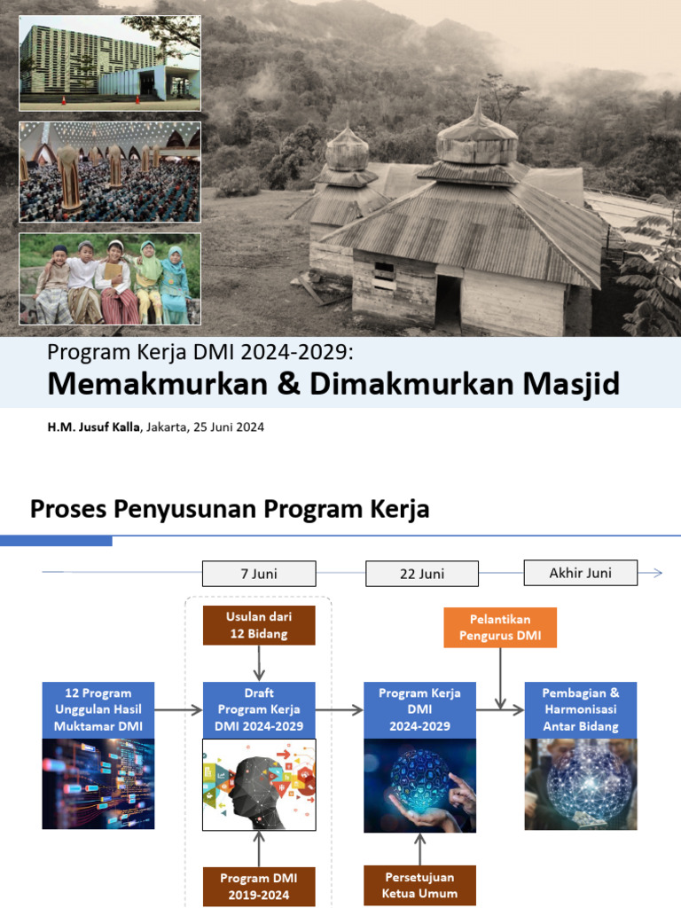 JK 25jun2024 Dmi Program Kerja 2024 2029 | PDF