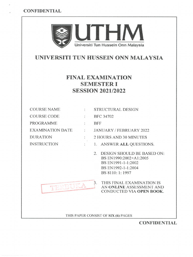 Bfc 34702 Structural Design Pdf
