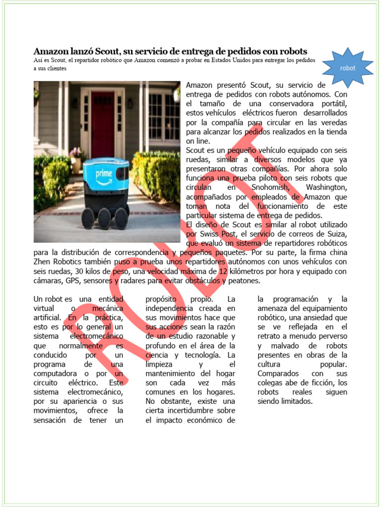 01 Robots 0 | PDF | Robot | Robótica