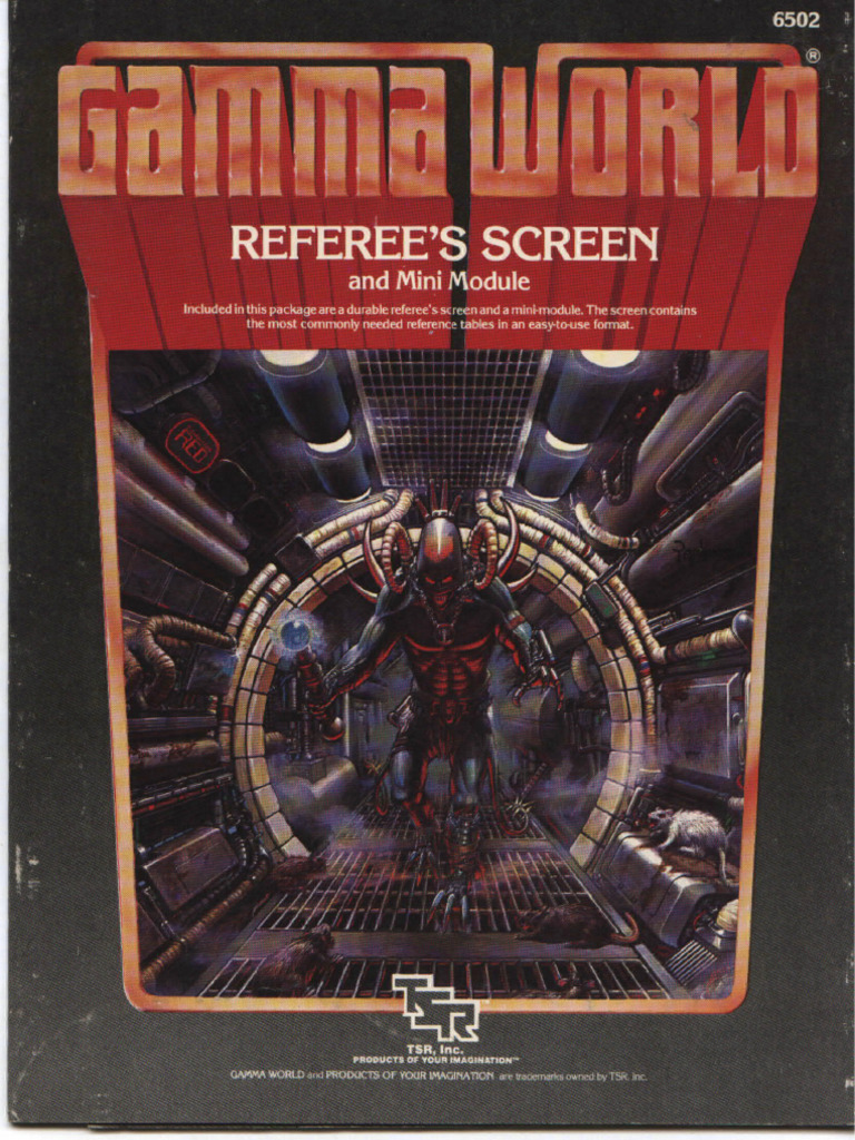 Boot Hill Referee's Screen & Mini Module - New & Sealed - Tsr