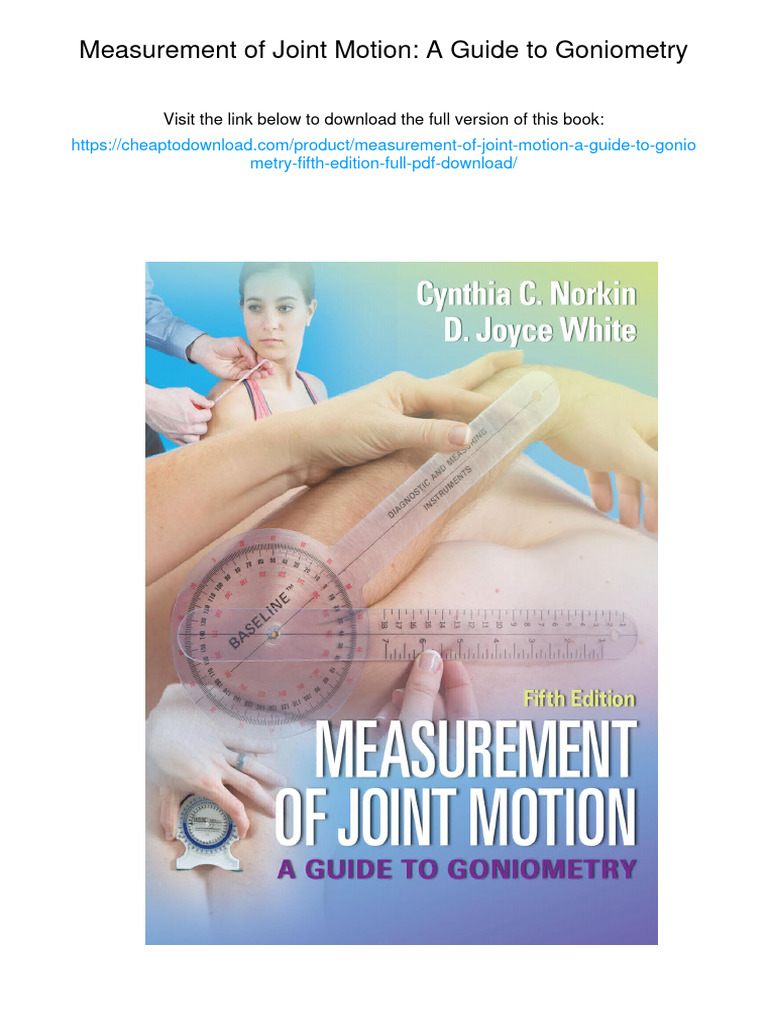 Measurement of Joint Motion: A Guide To Goniometry | PDF | Anatomical ...