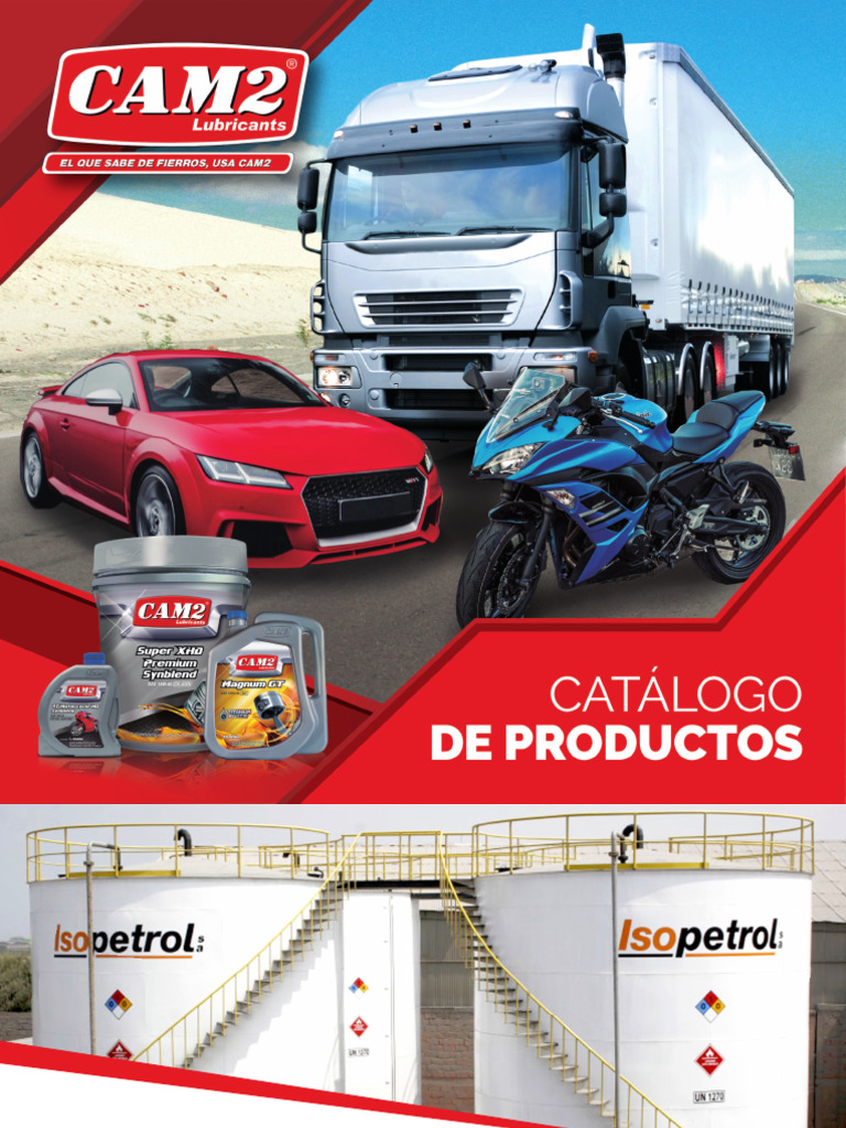 Lubricantes y Aceites CAM2 en Perú | PDF | Lubricante | Rodamiento ...