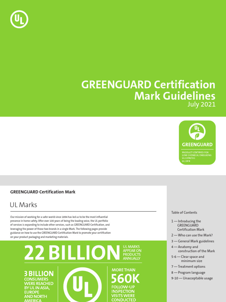 2021.07.GG Mark Guidelines | PDF | Professional Certification