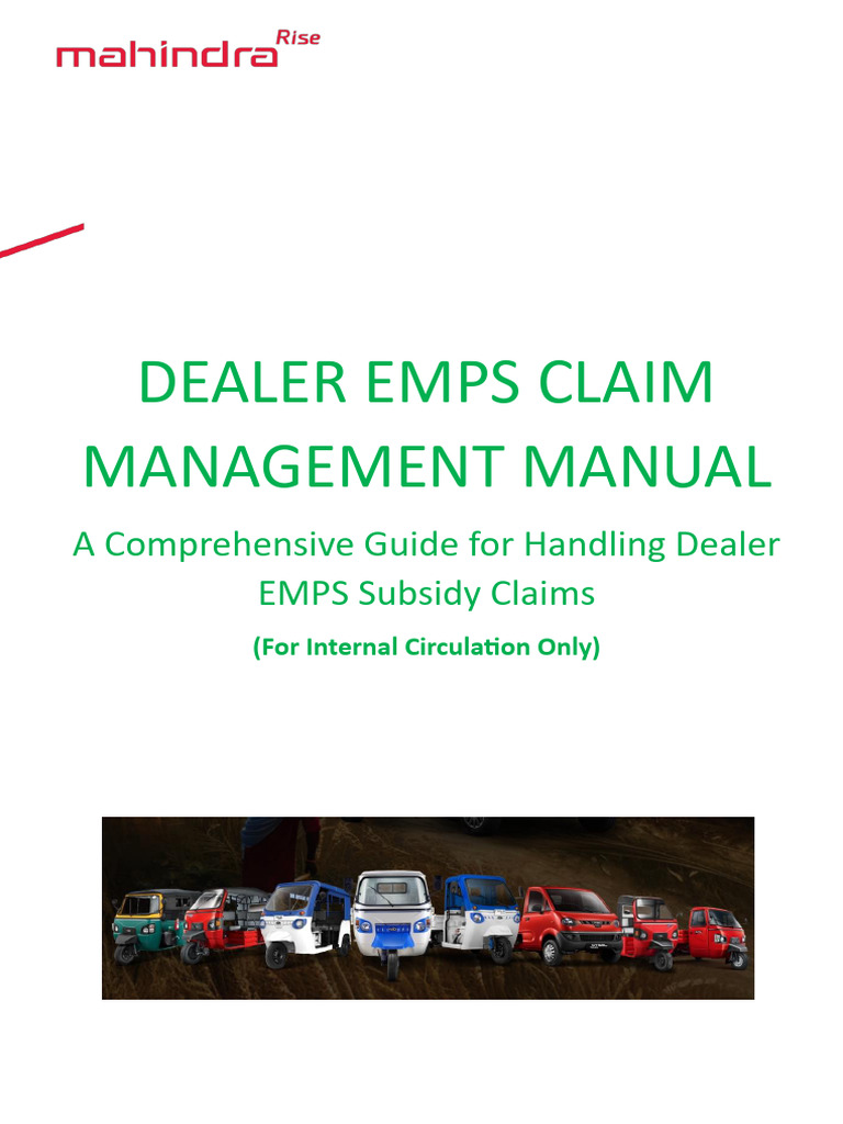EMPS Subsidy Claims Management Guide | PDF | Identity Document