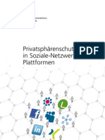 Privatsphärenschutz in Soziale-Netzwerke- Plattformen