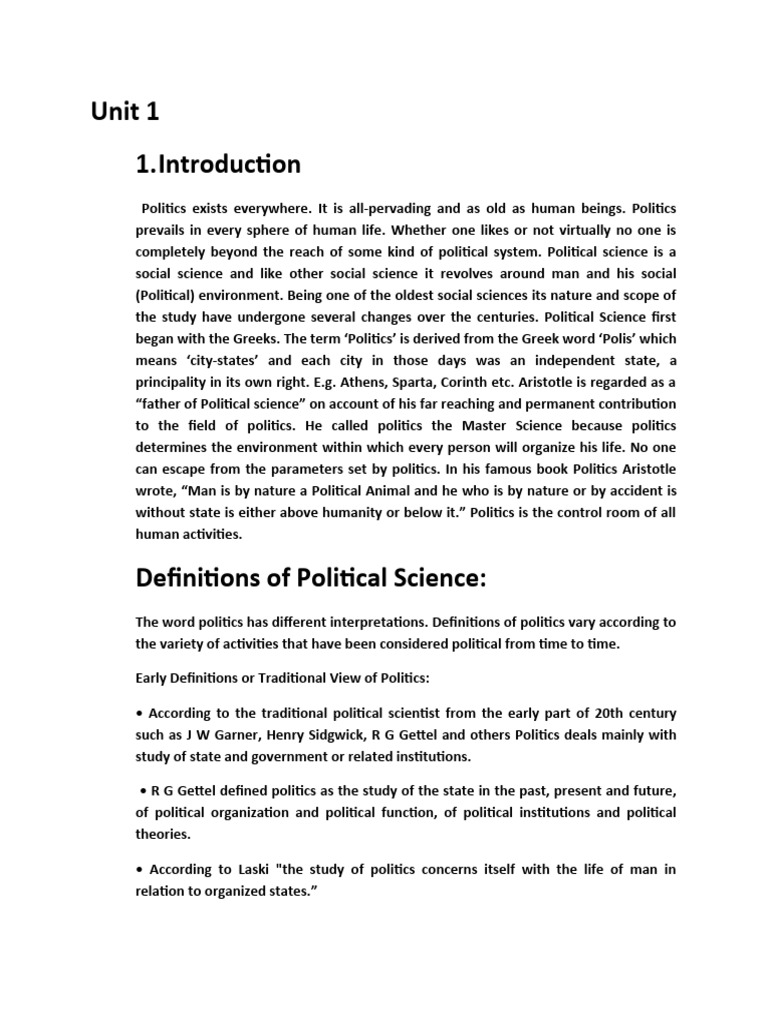 MEANING NATURE AND SCOPE OF POLITICAL SCIENCE PDF visual data 7
