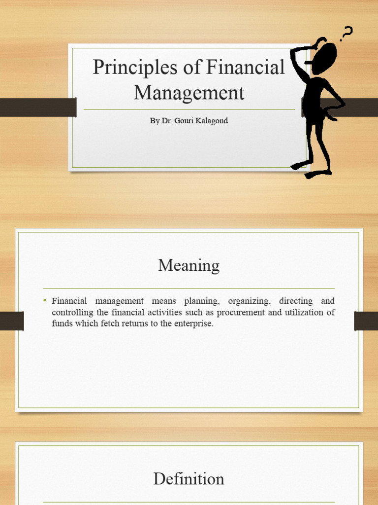 Financial Management Principles Explained | PDF | Capital Structure ...