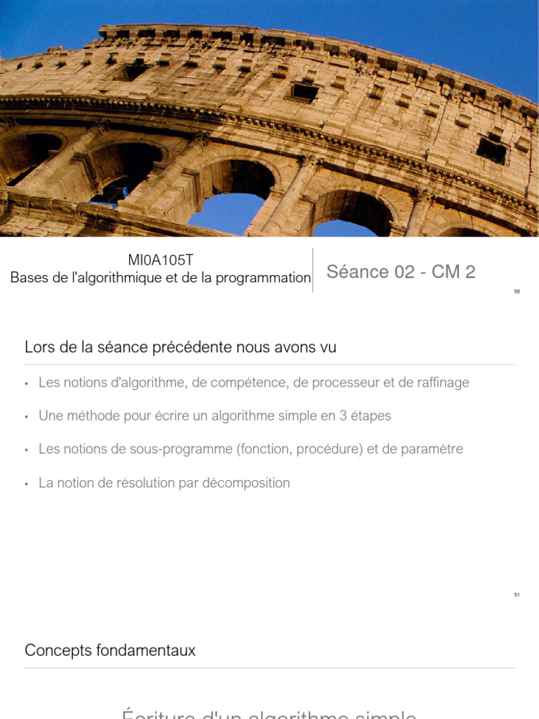 Introduction à l'algorithmique avec Go | PDF | Programme informatique ...
