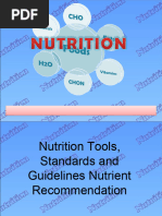 RENI: Energy and Nutrient Guidelines | PDF | Nutrients | Nutrition