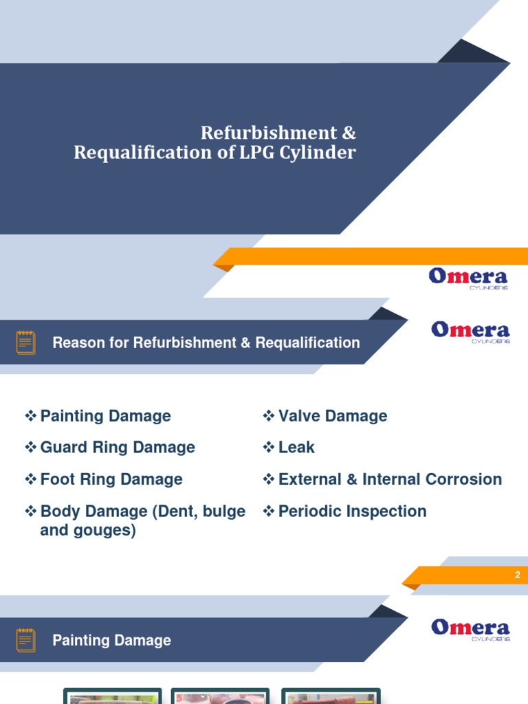 Refurbishment And Requalification Of Lpg Cylinder Pdf Leak Valve