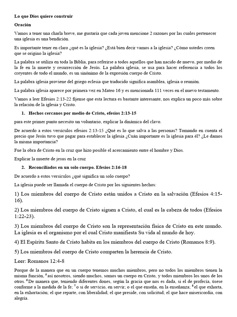 El Origen de La Iglesia | PDF | Cristo (título) | Iglesia cristiana