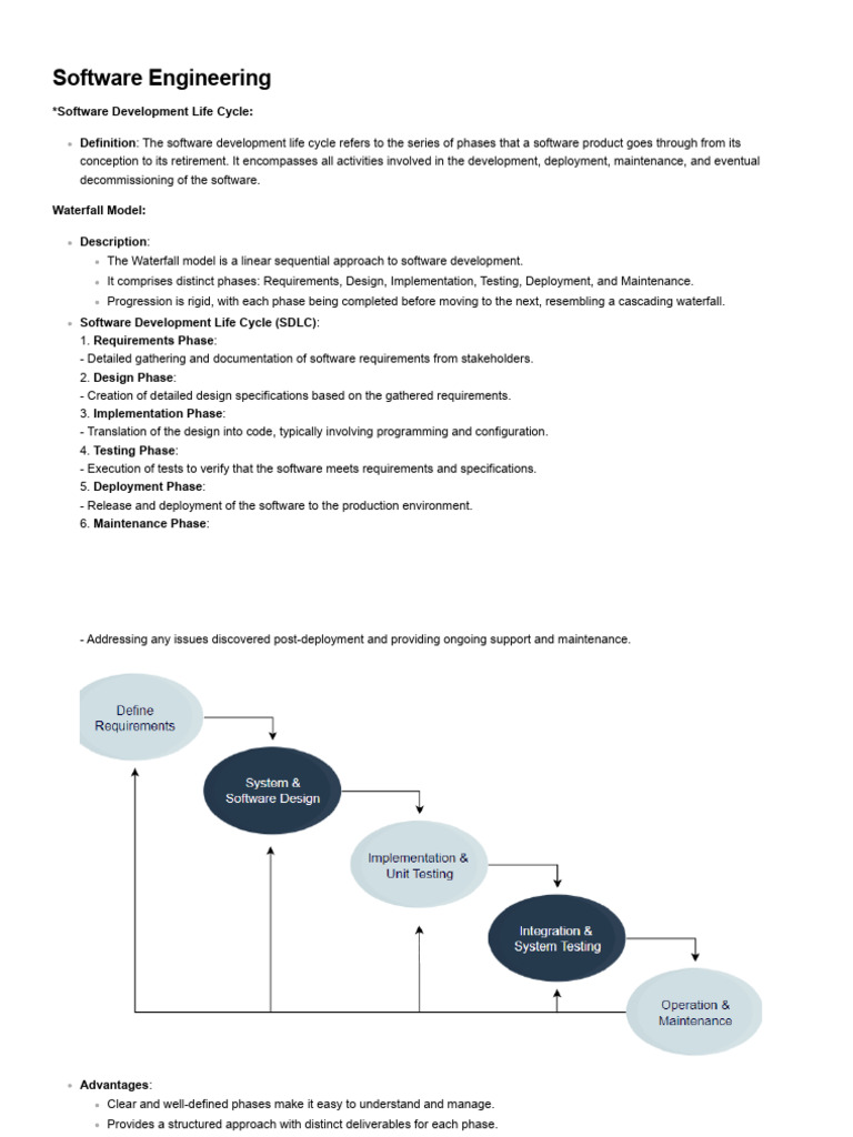 Software Engineering | PDF | Software Development Process | System