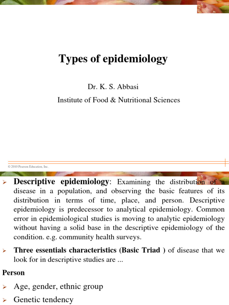 Types of epidemiology pdf infection epidemiology