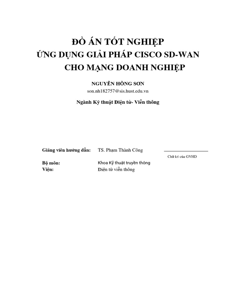 Cisco SD Wan | PDF