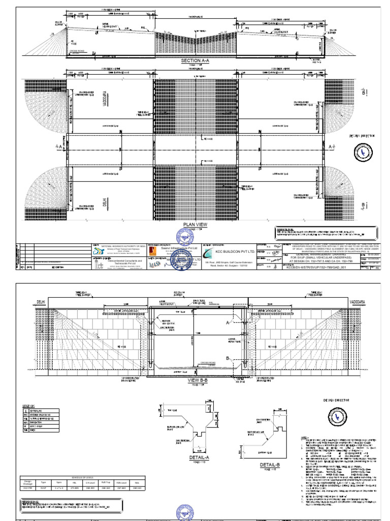 SVUP Design Drawings for NH-148N | PDF | Delhi | New Delhi