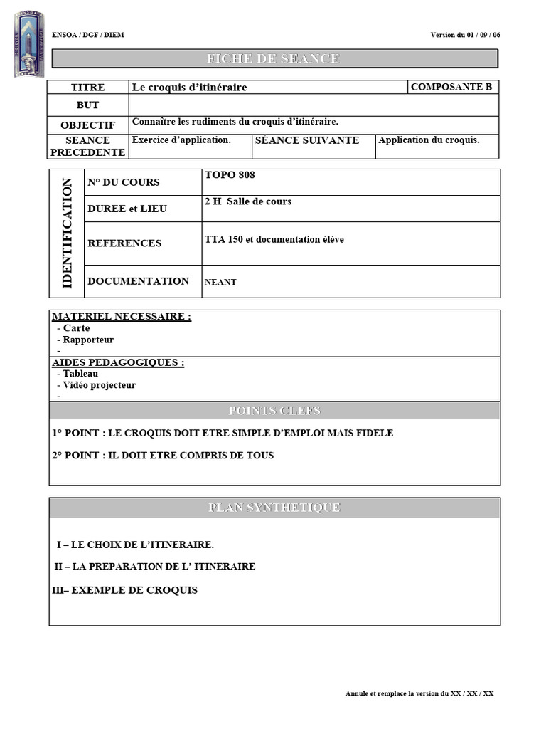 Topo 808 | PDF | Boussole | Sciences de la terre