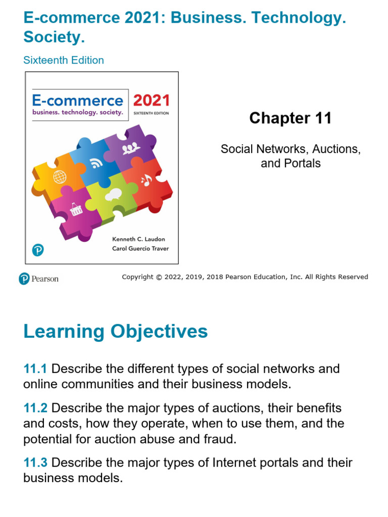 Laudon-Traver Ec16 PPT ch11 Accessible | PDF | Auction | Social ...
