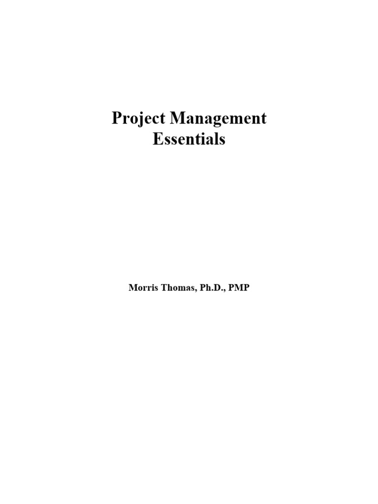 Df5vKBkaSvOTq2h7OGeMKQ Project Management Essentials | PDF | Project ...