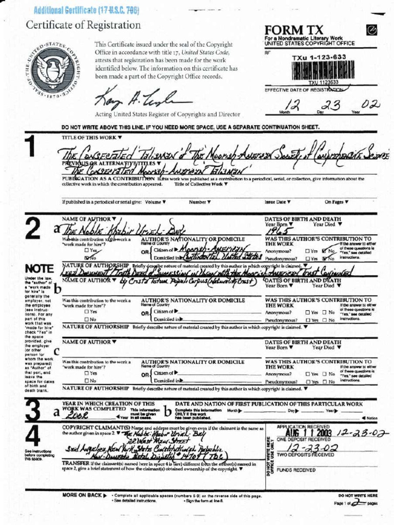 Intellectual Property Rights Land Deed | PDF